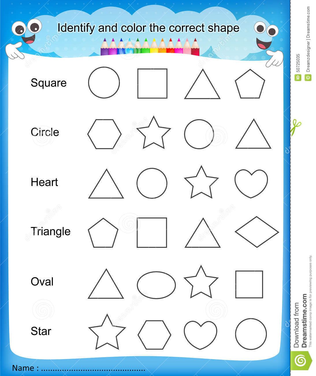 Colours Worksheet For Kindergartenì ëí ì´ë¯¸ì§ ê²ìê²°ê³¼